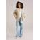 WE Fashion Blue Ridge high waist flared jeans light blue denim
