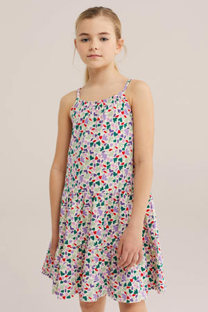 midi jurk ecru