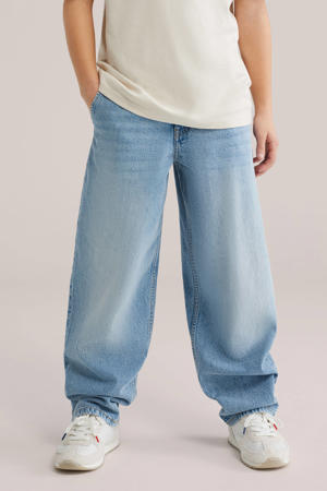 baggy jeans medium blue denim