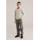 WE Fashion trui beige fijn gebreid