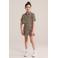 WE Fashion skort met panterprint bruin