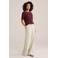 WE Fashion top donkerrood gebreid
