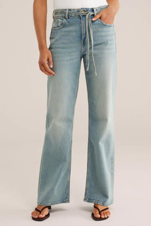high waist flared jeans