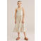 WE Fashion maxi jurk beige