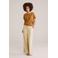 WE Fashion top goud met lurex