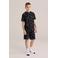 WE Fashion shortama met all over print zwart