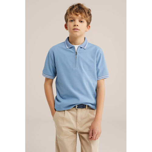 WE Fashion polo blauw afbeelding