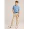 WE Fashion polo blauw