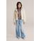 WE Fashion tussenjas zand