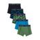 WE Fashion Blue Ridge boxershort - donkerblauw/blauw/groen (set van 5)