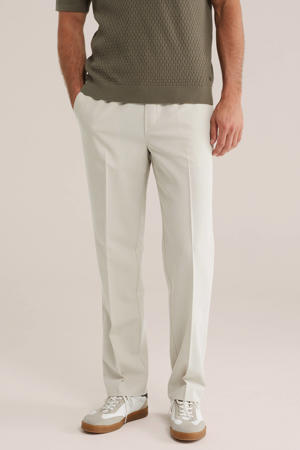 regular pantalon beige