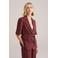 WE Fashion regular blazer donkerrood