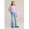 WE Fashion Blue Ridge high waist flared jeans light blue denim