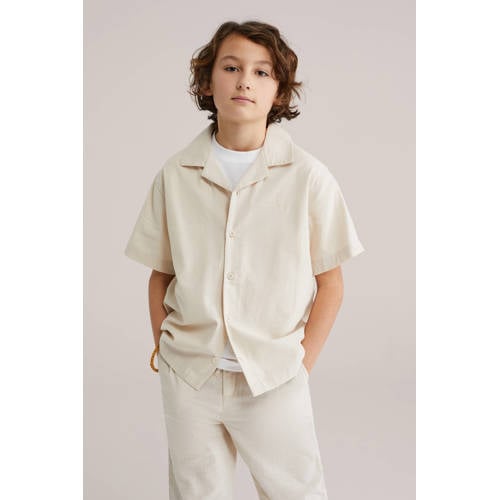 WE Fashion overhemd ecru afbeelding