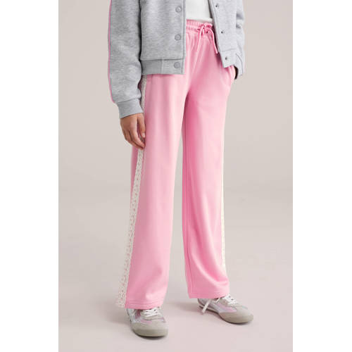 WE Fashion loose casual broek lichtroze afbeelding