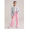 WE Fashion loose casual broek lichtroze