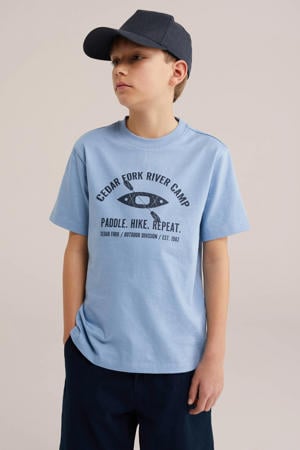 T-shirt lichtblauw
