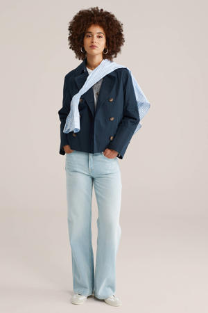 trenchcoat donkerblauw