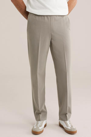 regular pantalon taupe