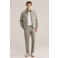 WE Fashion regular pantalon taupe