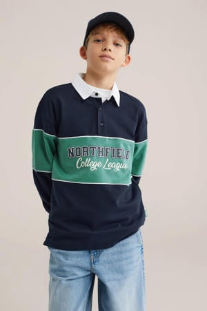 polo donkerblauw