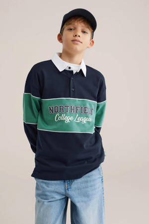 polo donkerblauw