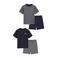 WE Fashion shortama - donkerblauw (set van 2)
