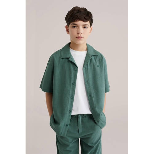 WE Fashion overhemd groen afbeelding