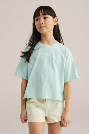 T-shirt mintgroen