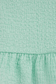 thumbnail: WE Fashion mouwloze top met textuur mintgroen