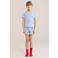 WE Fashion shortama lichtblauw