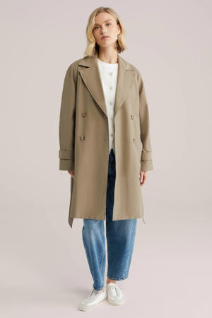 trenchcoat lichtbruin