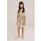 WE Fashion zomerjurk beige