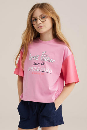 T-shirt roze