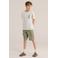 WE Fashion T-shirt met backprint ecru