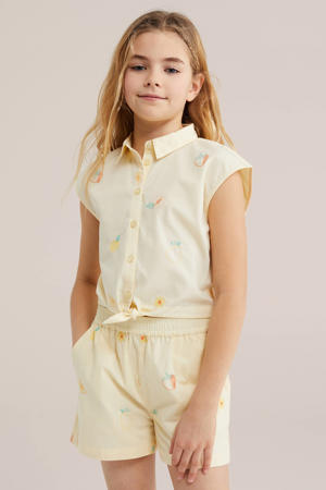 blouse lichtgeel