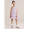 WE Fashion one shoulder jurk lila