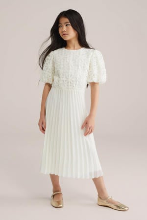 maxi jurk wit