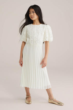 maxi jurk wit