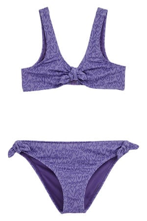 triangel bikini paars