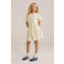 WE Fashion zomerjurk lichtgeel