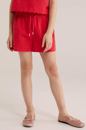 straight casual short rood