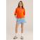 WE Fashion T-shirt oranje