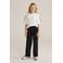 WE Fashion straight sweatpants zwart