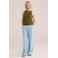 WE Fashion top crochet groen