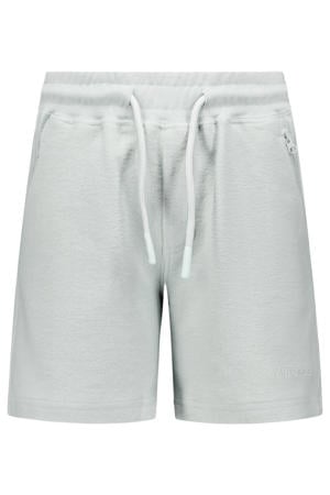 regular waist sweatshort lichtgrijs