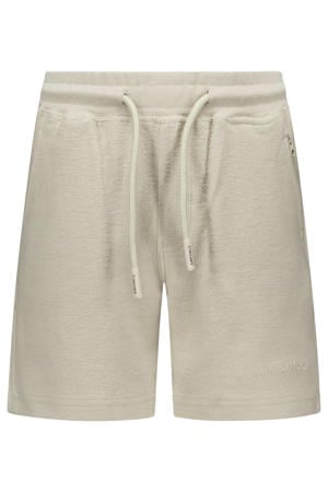 regular waist sweatshort beige