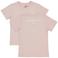 LEVV Little T-shirt met backprint roze