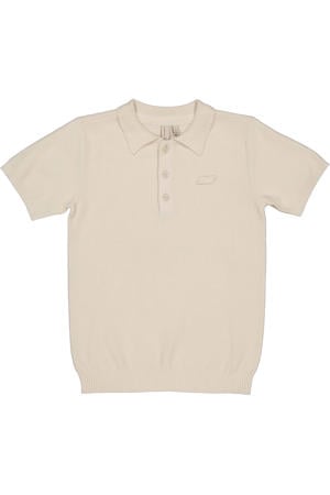 polo ecru fijn gebreid