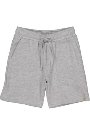regular waist sweatshort lichtgrijs
